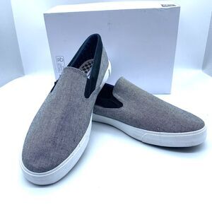 Ben Sherman Shoes Sneaker Mens Percy Gray Round Toe Slip-On Size 11.5 NEW
